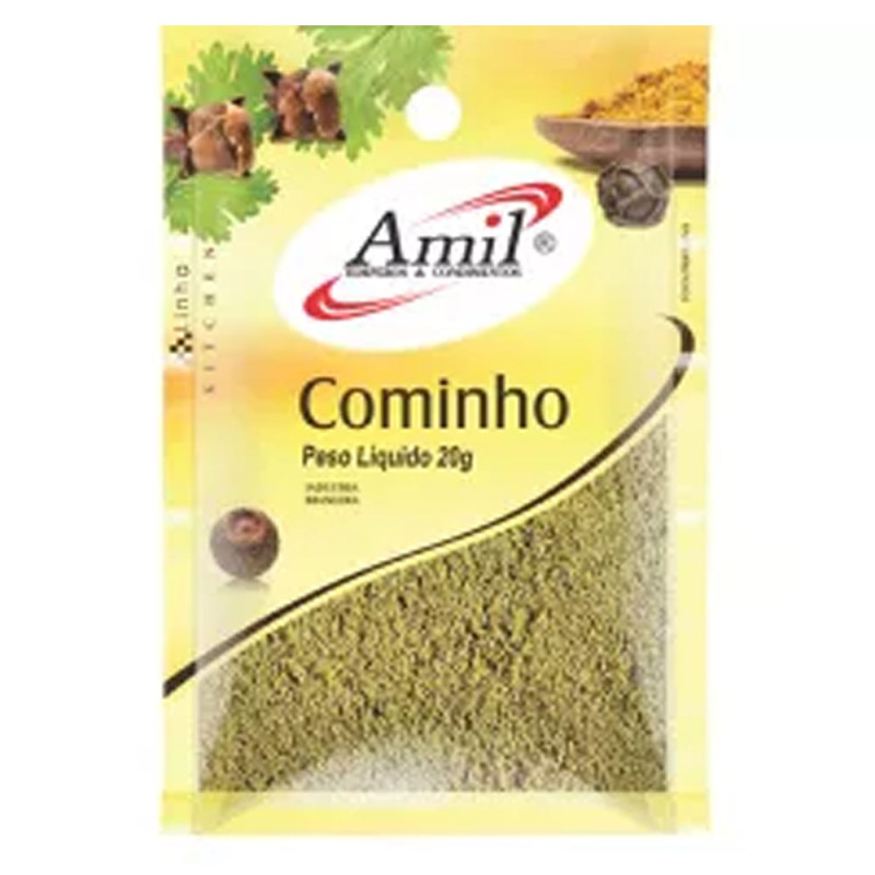 Cominho em Pó Amil 20gr Cominho em Pó Amil 20gr