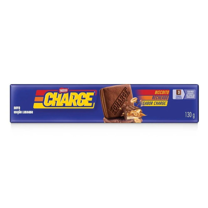Biscoito Recheado Nestlé Charge 130gr