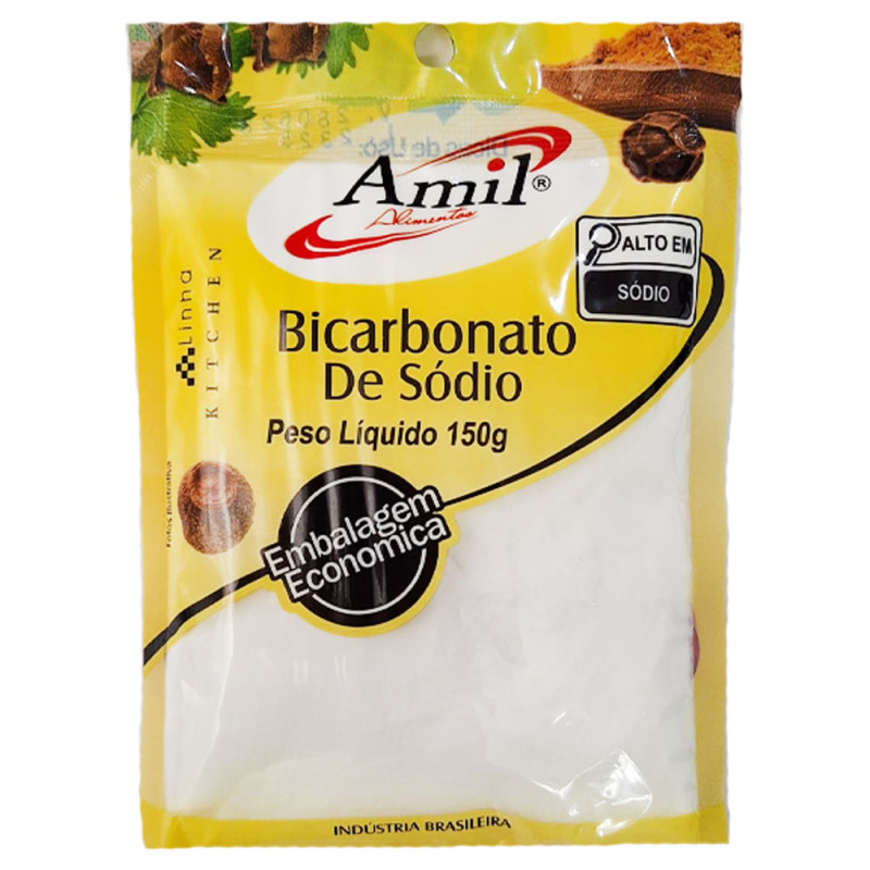 Bicarbonato De Sódio Amil 150gr Bicarbonato De Sódio Amil 150gr