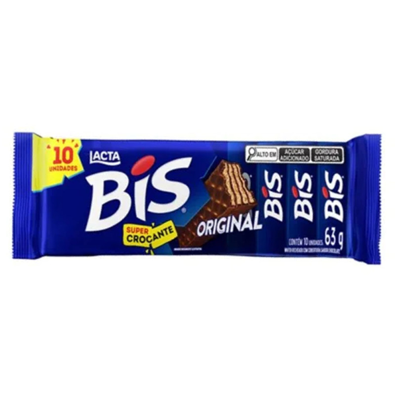 Wafer Bis Lacta 63gr Ao Leite Wafer Bis Lacta 63gr Ao Leite
