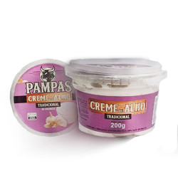 Creme De Alho Pampas 200gr Tradicional