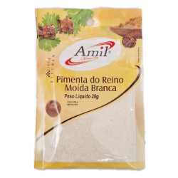 Pimenta Reino Branca Moida Amil 20gr