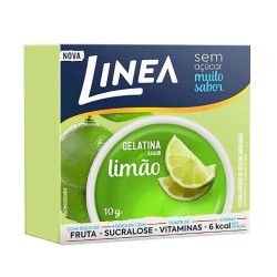 Gelatina Linea Zero 10gr Limão