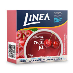 Gelatina Linea Zero 10gr Cereja