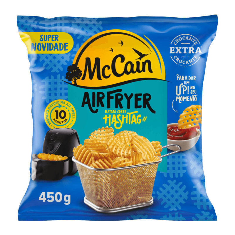 Batata McCain 450gr Airfryer Hashtag Batata McCain 450gr Airfryer Hashtag
