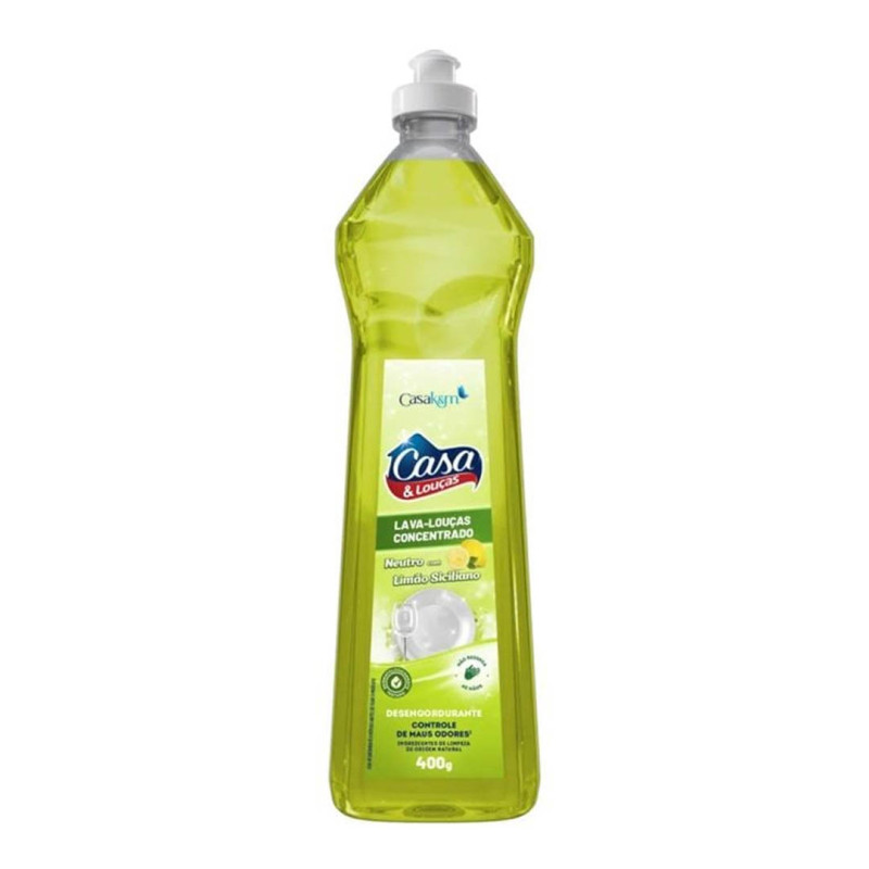 Lava Louças Concentrado Casa Louça 400gr