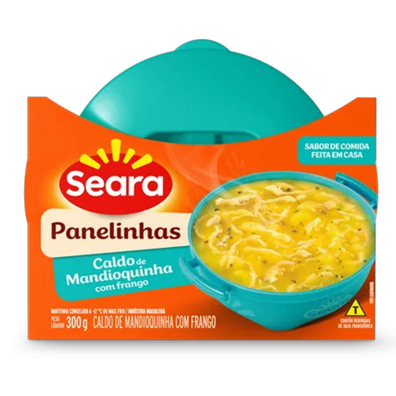 Panelinha Seara 300gr Caldo Mandioca c/F Panelinha Seara 300gr Caldo Mandioca c/F
