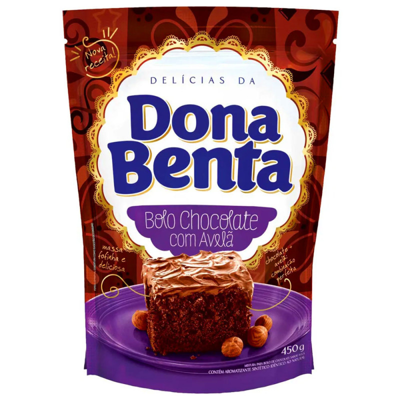 Mistura Para Bolo Dona Benta 450gr Choco