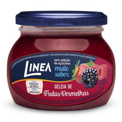 Geleia Linea 230gr Frutas Vermelhas