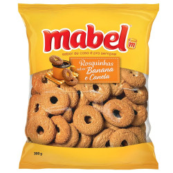 Rosquinha Mabel 300gr Banana e Canela