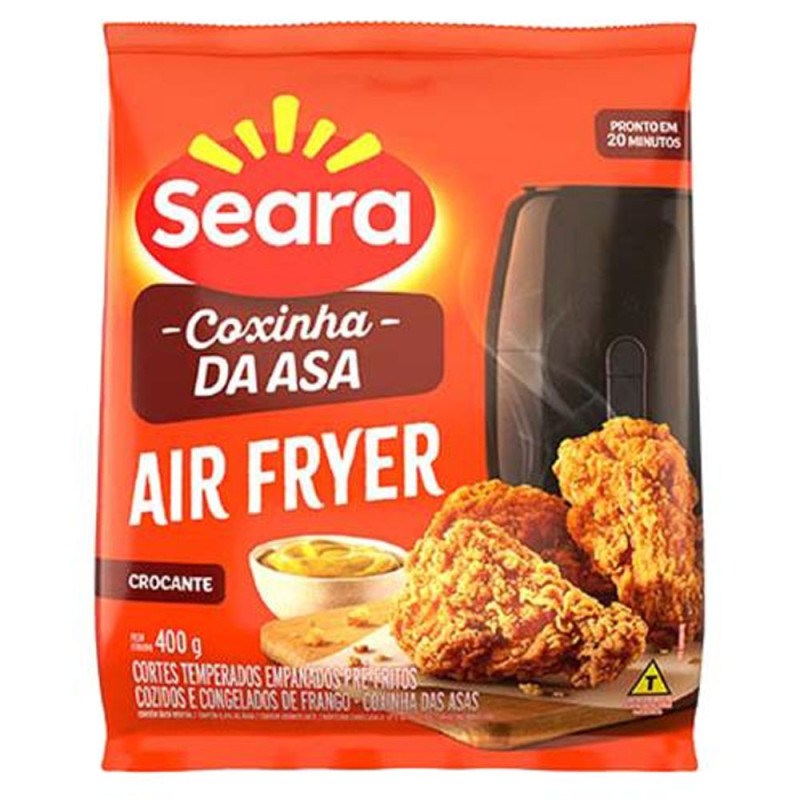 Coxinha Da Asa Empanada Seara 400gr Coxinha Da Asa Empanada Seara 400gr