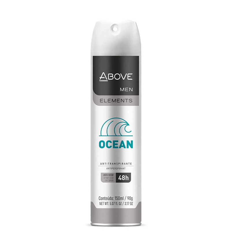 Desodorante Above Aerosol 150ml Men Ocea