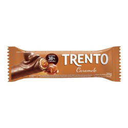 Chocolate Wafer Trento 29gr Caramelo