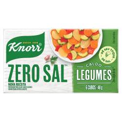 Caldo Knorr Zero Sal 48gr Legumes