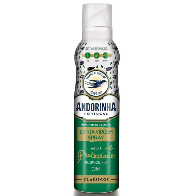 Azeite Andorinha Extra Virgem Spray 200 Azeite Andorinha Extra Virgem Spray 200