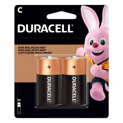 Pilha Duracell C C/2Un Media