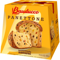 Panettone Bauducco 400gr Frutas Cristali