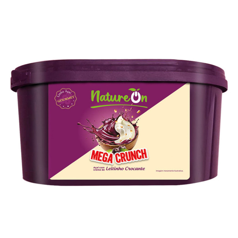 Açaí Nature On Mega Crunch 1,5 Lt Leitin Açaí Nature On Mega Crunch 1,5 Lt Leitin