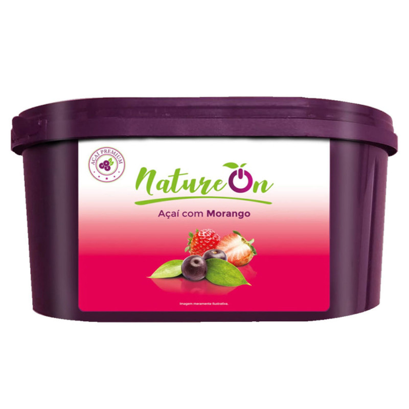 Açaí Nature On Premium 1,5 Lt Morango Açaí Nature On Premium 1,5 Lt Morango