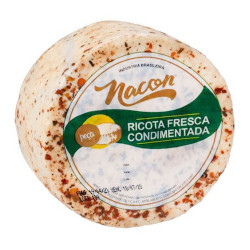 Ricota Nacon Fresca Condimentada Kg