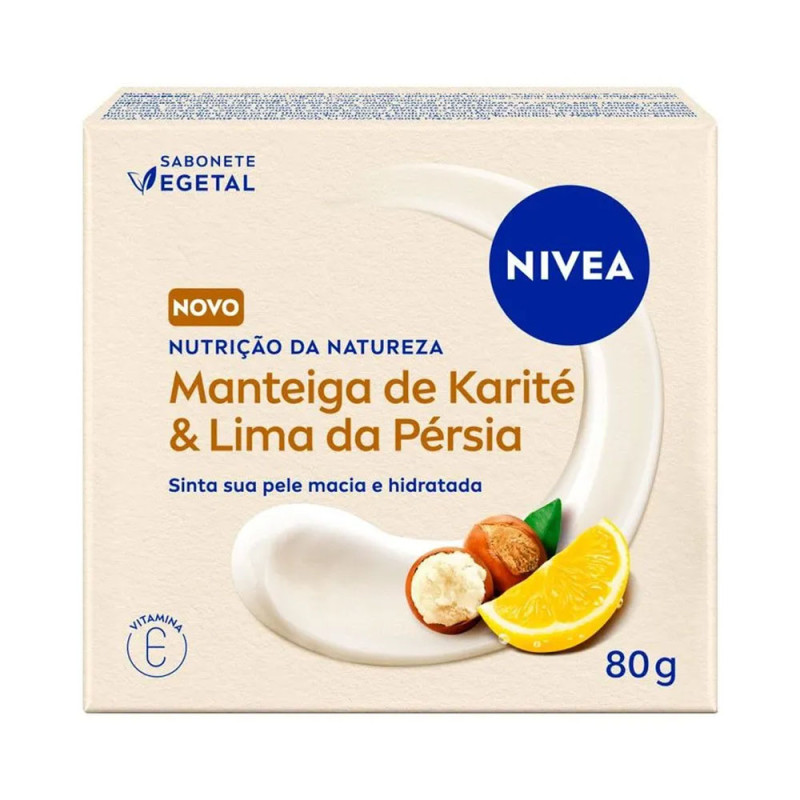 Sabonete Nivea Manteiga de Karite e Lima Sabonete Nivea Manteiga de Karite e Lima