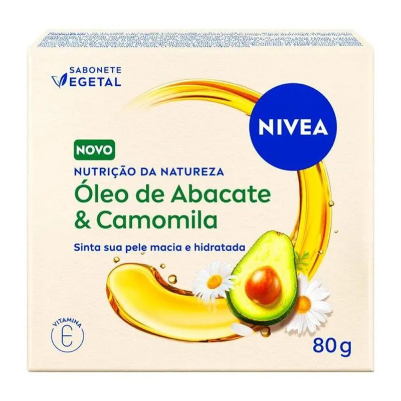Sabonete Nivea Vegetal 80gr Óleo de Abac Sabonete Nivea Vegetal 80gr Óleo de Abac
