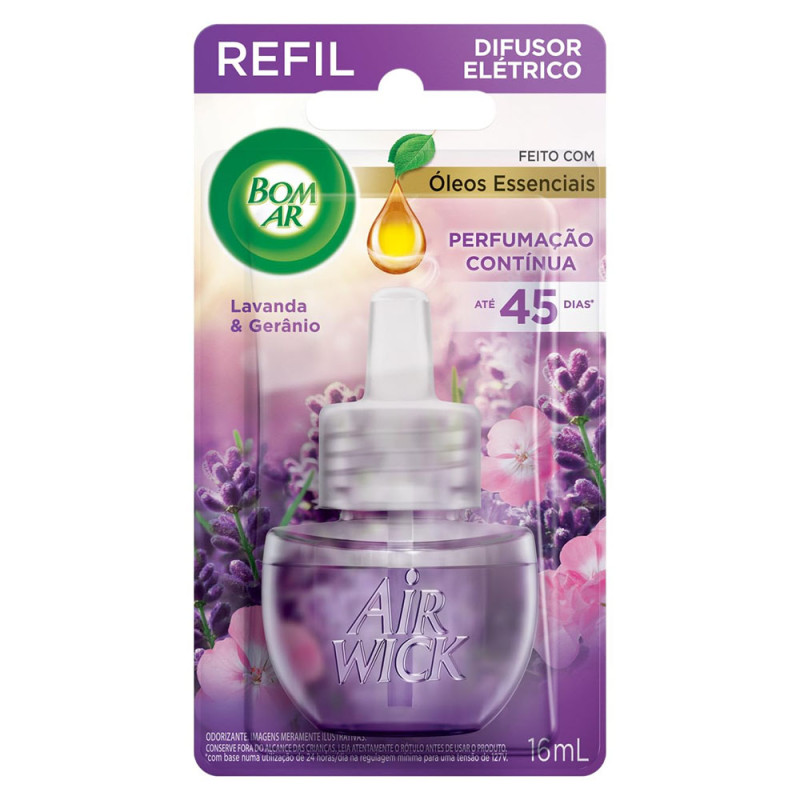Difusor Eletrico Bom Ar Refil 16ml Lavan Difusor Eletrico Bom Ar Refil 16ml Lavan