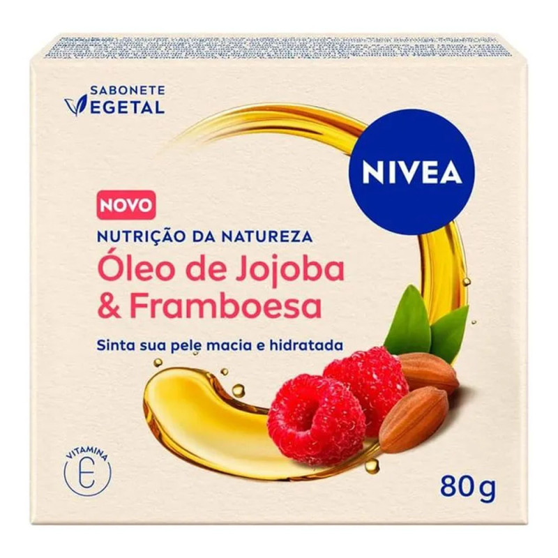 Sabonete Nivea Vegetal 80gr Óleo de Jojo Sabonete Nivea Vegetal 80gr Óleo de Jojo