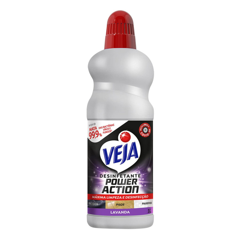 Desinfetante Veja Power Action 1Lt Lavan Desinfetante Veja Power Action 1Lt Lavan