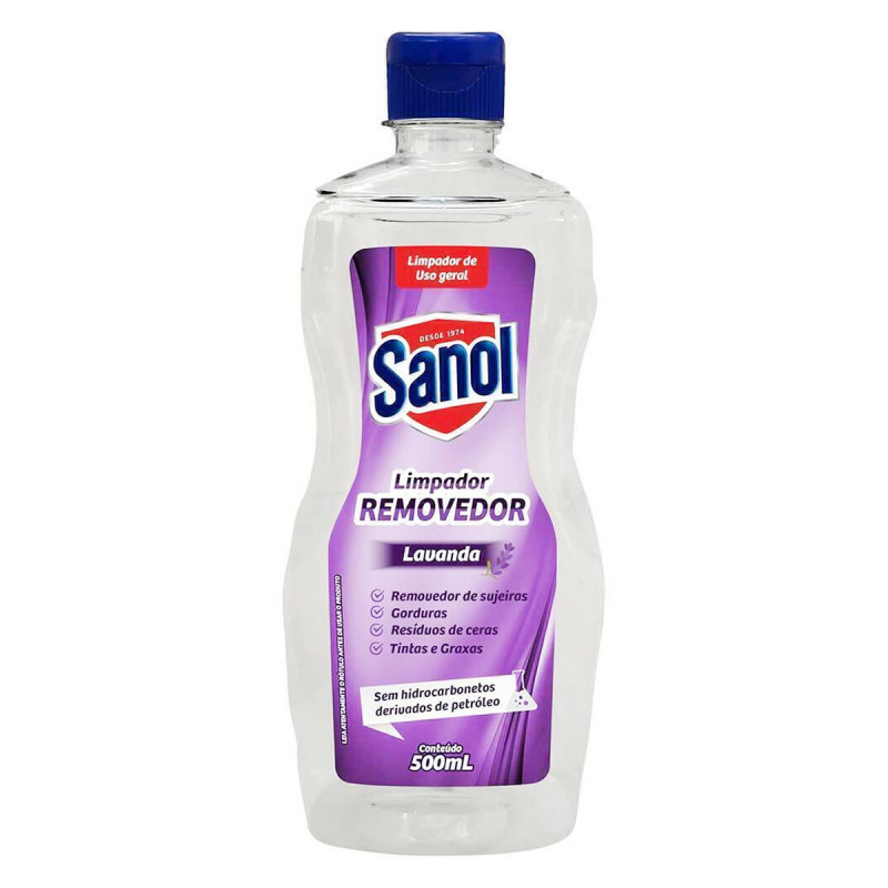 Removedor Sanol 500Ml Lavanda Removedor Sanol 500Ml Lavanda