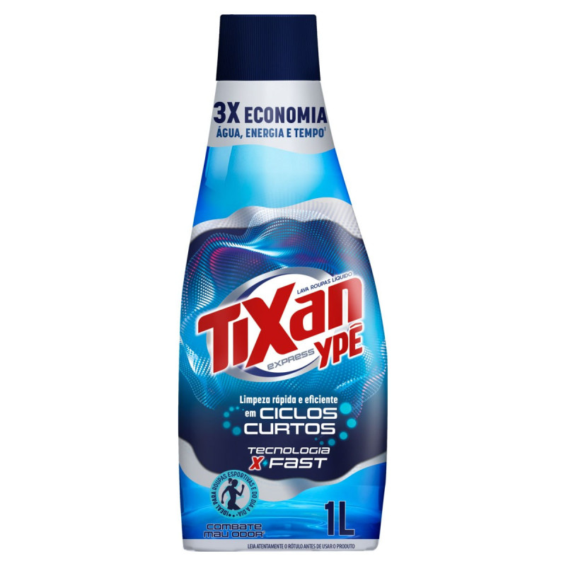 Lava Roupas Liquido Tixan Ype Express 1l Lava Roupas Liquido Tixan Ype Express 1l