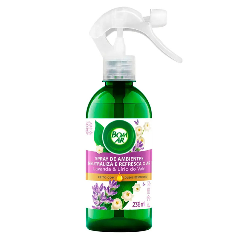 Odorizante Ambientes Bom Ar Spray 236ml Odorizante Ambientes Bom Ar Spray 236ml