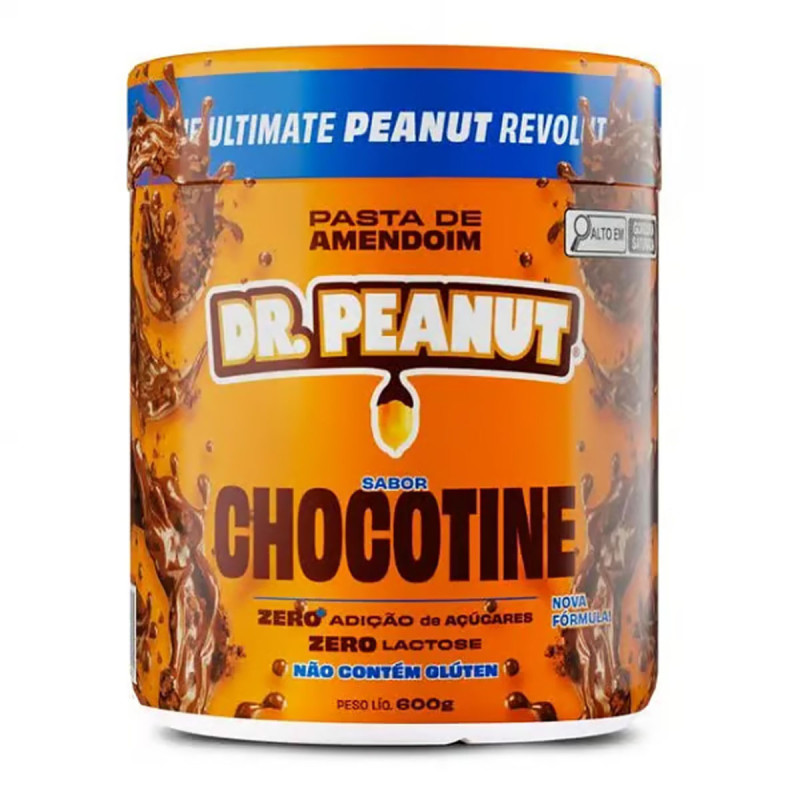 Pasta De Amendoim Dr Peanut 600gr Chocot Pasta De Amendoim Dr Peanut 600gr Chocot