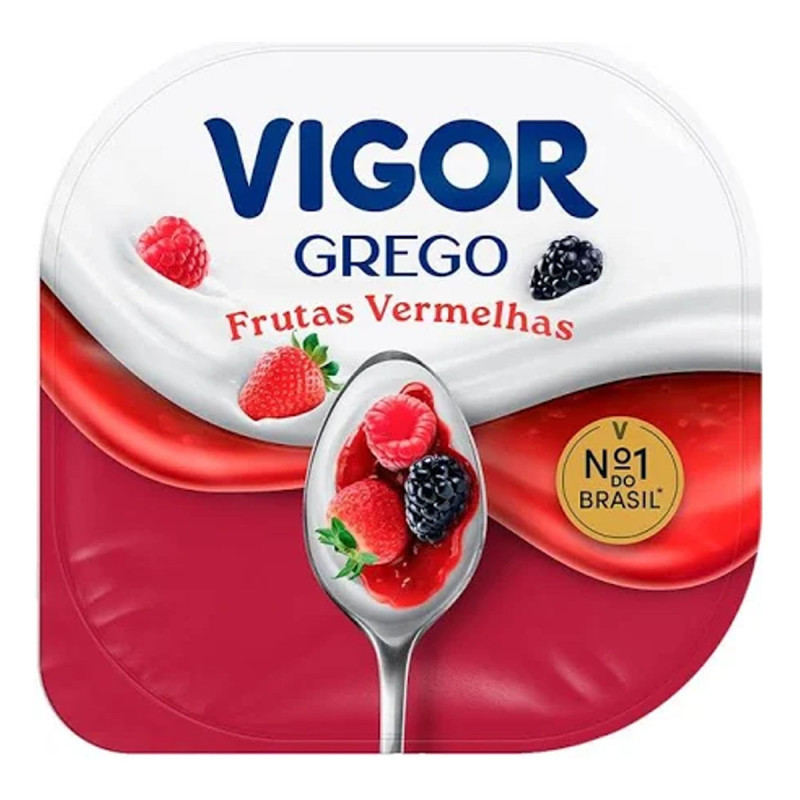 Iogurte Grego Vigor 100gr Frutas Vermelh Iogurte Grego Vigor 100gr Frutas Vermelh