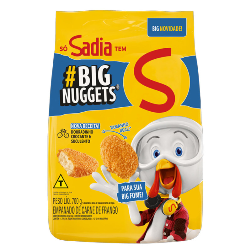 Empanado Sadia Nuggets 700gr Tradicional