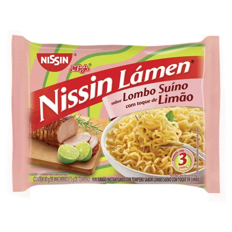 Macarrão Instantâneo Nissin Miojo 85gr L