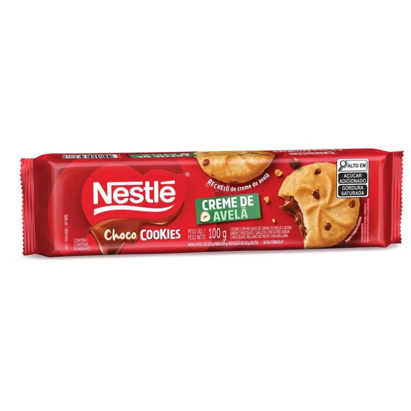 Biscoito Recheado Choco Cookie Nestlé 10