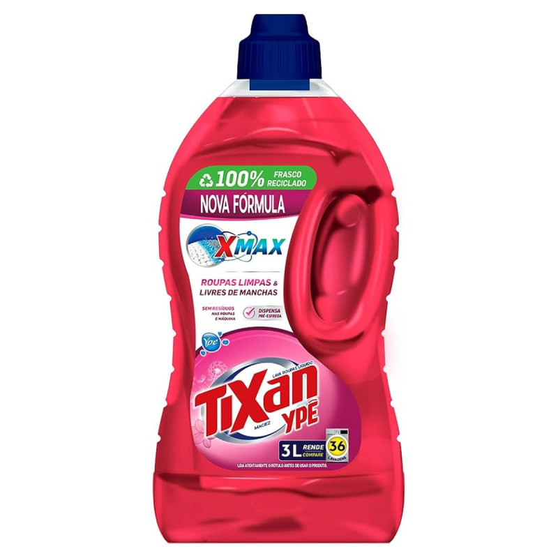 Lava Roupas Liquido Tixan Ype 3lt Maciez