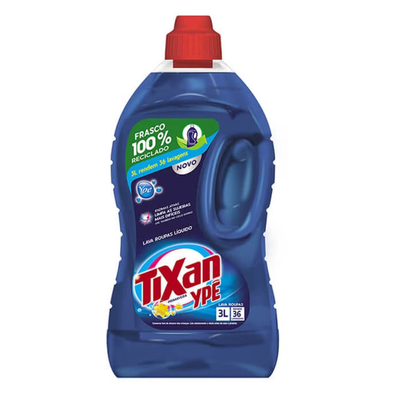 Lava Roupas Liquido Tixan Ype 3lt Primav
