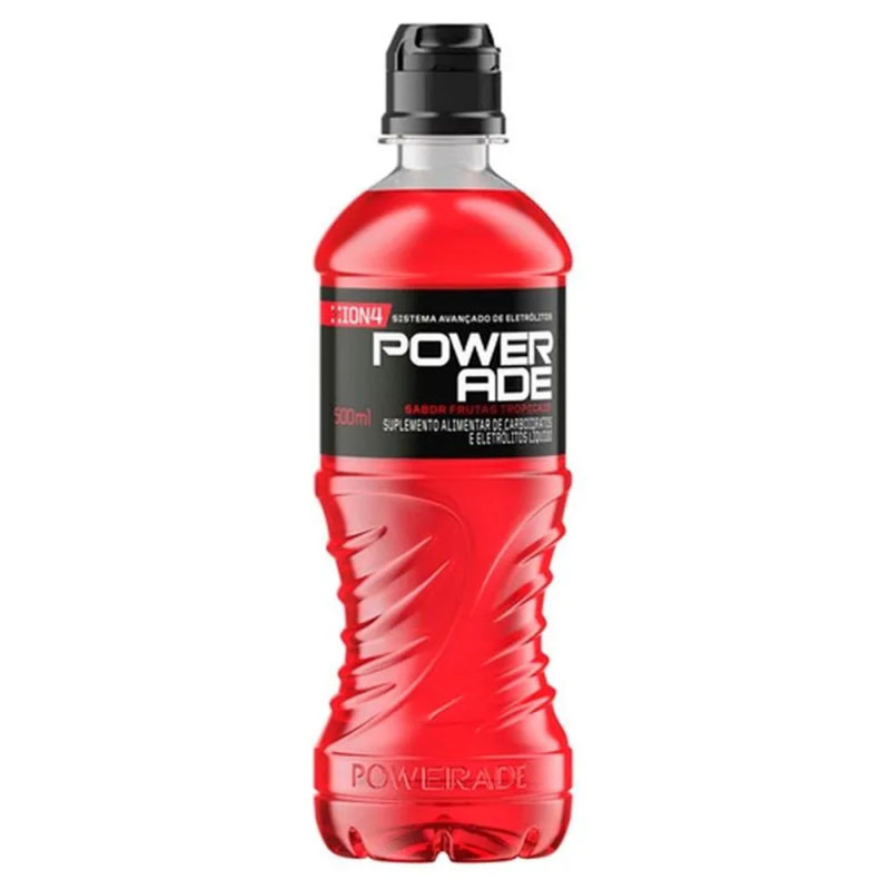 Isotonico Powerade Pet 500ml Frutas Trop Isotonico Powerade Pet 500ml Frutas Trop