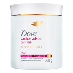 Máscara De Tratamento Dove 500gr Cachos
