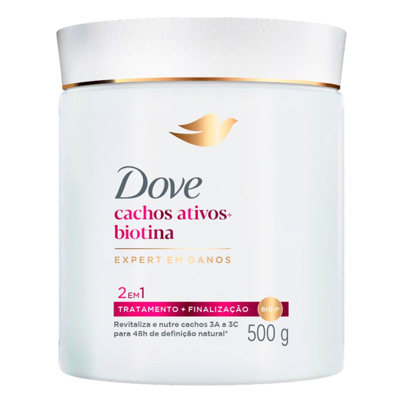 Máscara De Tratamento Dove 500gr Cachos Máscara De Tratamento Dove 500gr Cachos