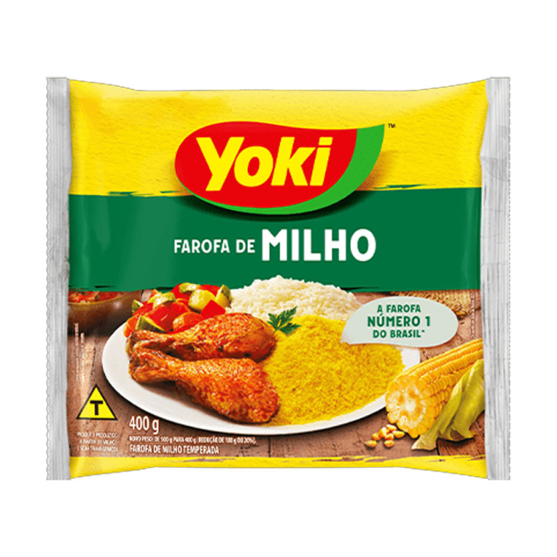 Farofa Milho Yoki 400gr