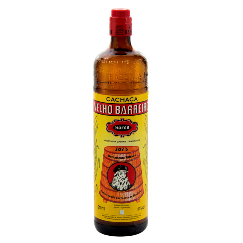 Cachaca Velho Barreiro 910ml