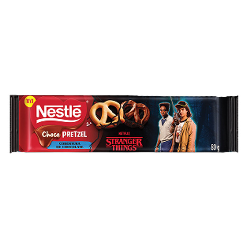 Biscoito Chocolate Pretzel Nestle 80gr L