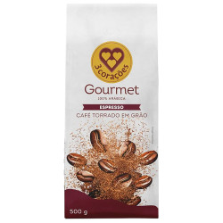 Café em Grãos 3 Corações Gourmet 500gr E