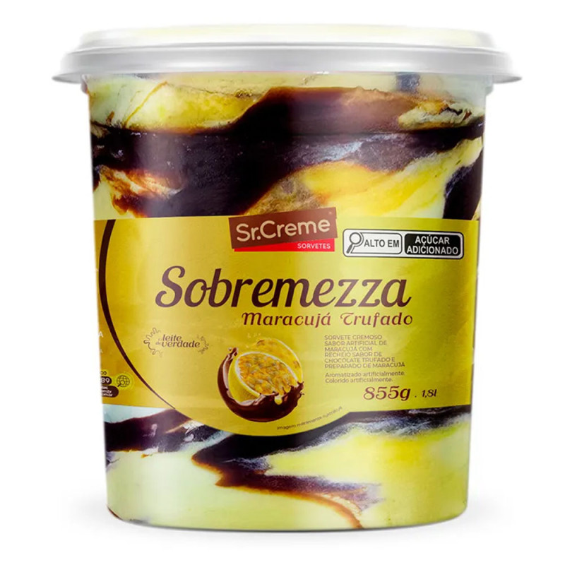 Sorvete Sobremezza 1,8lt Maracujá Trufad