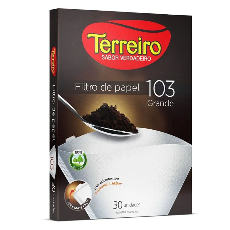 Coador Papel Terreiro 103 com 30 Unidade