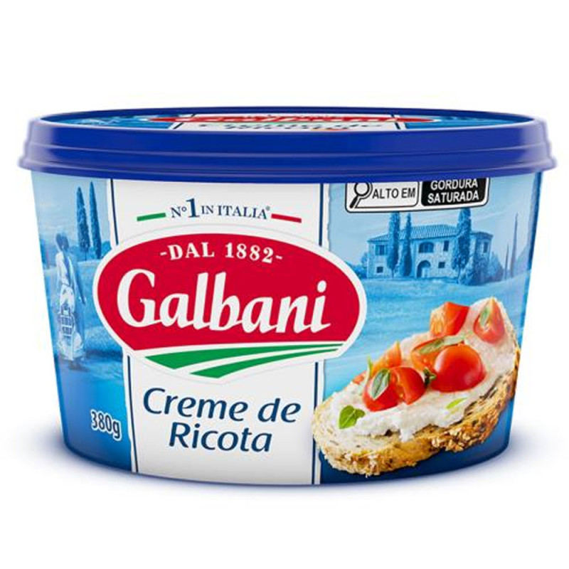 Creme Ricota Galbani 380gr Tradicional