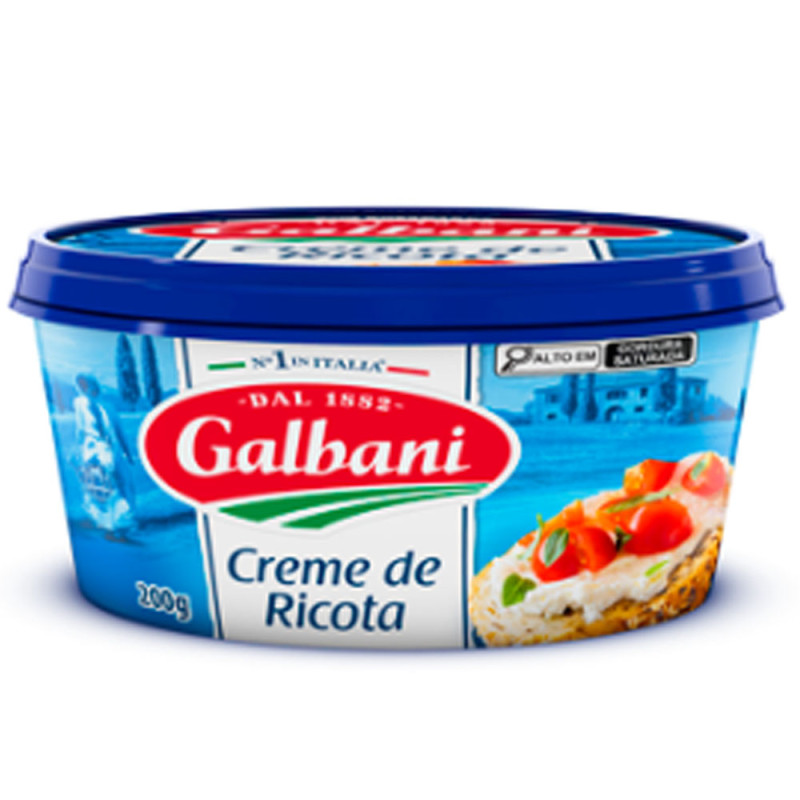 Creme Ricota Galbani 200gr Tradicional